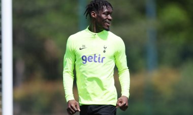 Japhet Tanganga of Tottenham Overwhelmed with Emotion at Latest Training