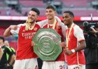 Response from Steven Bergwijn to Arsenal’s Young Player’s Community Shield Victory